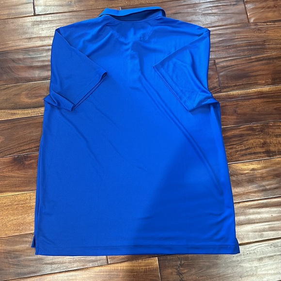 Harrington Performance Royal Blue  Men’s Lg Collared Polo Shirt - Picture 3 of 3